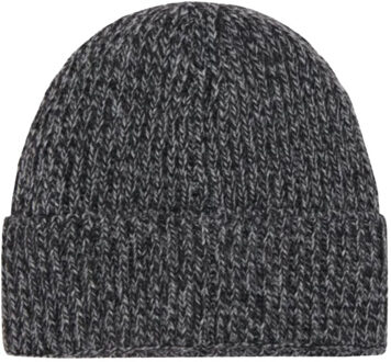 Calvin Klein Label oversized muts Zwart - One size