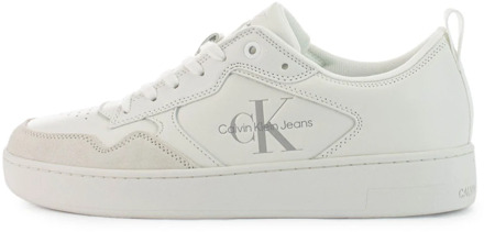 Calvin Klein Lage Cupsole Sneakers Calvin Klein , White , Heren - 44 Eu,41 Eu,43 Eu,46 Eu,42 EU