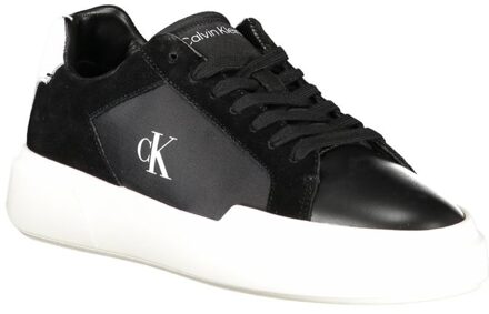Calvin Klein Lage Logo Mode Sneakers - maat EU 44 Zwart