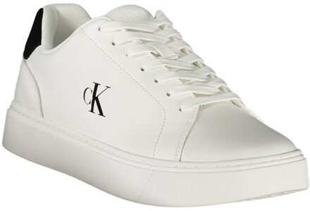 Calvin Klein Lage Top Logo Sneakers Wit - EU 43