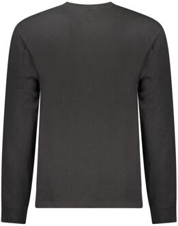 Calvin Klein Langarm Crew Neck T-shirt Donkergrijs