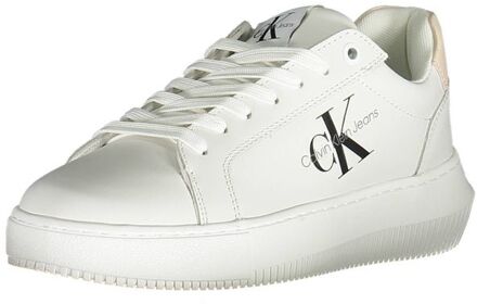 Calvin Klein Lea Lage Top Sneakers - maat EU 40 Wit