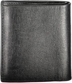 Calvin Klein Leren Bifold Portemonnee K50k503352 Zwart