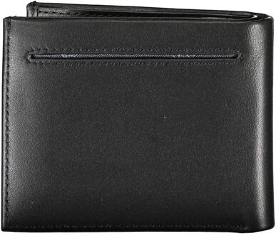 Calvin Klein Leren Bifold Portemonnee K50k504228 Zwart