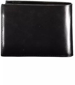 Calvin Klein Leren Bifold Portemonnee - maat Zwart