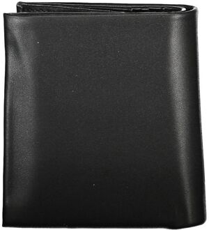 Calvin Klein Leren Bifold Portemonnee - maat Zwart
