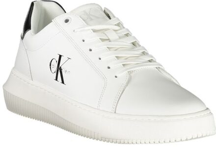 Calvin Klein Leren Casual Sneakers - maat Wit