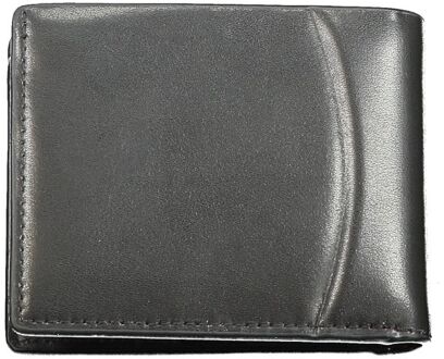 Calvin Klein Leren Portemonnee Bifold Stijl Donkergrijs