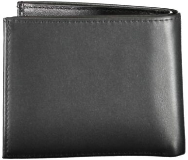 Calvin Klein Leren Portemonnee Zwart