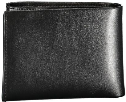 Calvin Klein Leren Wallet Bifold K50k504236 - maat Zwart