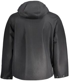 Calvin Klein Lichte Gewatteerde Jas met Kap Zwart - 2XL