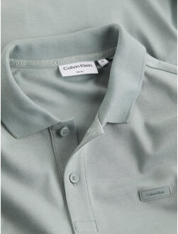 Calvin Klein Liquid touch slim polo - maat 2XL Grijs