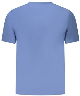 Calvin Klein Logo Korte Mouwen T-shirt Lichtblauw