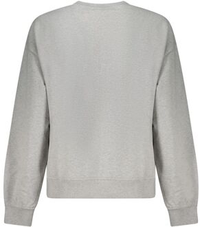 Calvin Klein Logo Rundhals Sweater Grijs