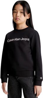Calvin Klein Logo sweater Zwart - 128