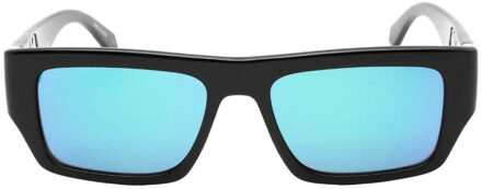 Calvin Klein Logo Zonnebril (Zwart) - One Size