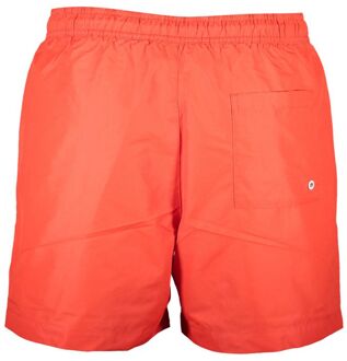 Calvin Klein Logo Zwemshorts Met Touwtje Oranje