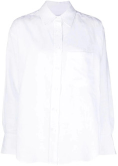 Calvin Klein Long Sleeve Tops Calvin Klein , White , Dames - M,S,Xs,2Xs