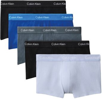 Calvin Klein Low Rise Trunk Boxershorts Heren (5-pack) - M