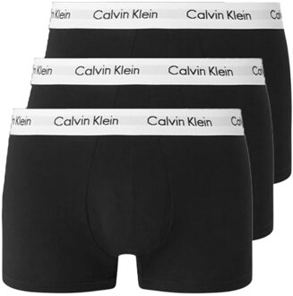 Calvin Klein Low Rise Trunks Boxershort (3-pack) - Zwart - Maat L