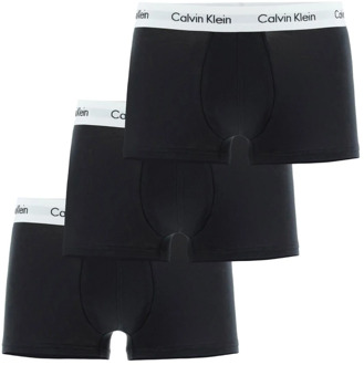 Calvin Klein Luxe stretchkatoenen boxershorts Calvin Klein , Black , Heren - L,S