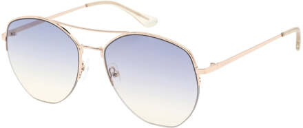 Calvin Klein Marine Gradient Lens Gouden Zonnebril