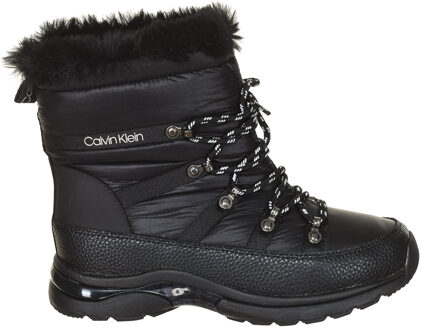 Calvin Klein Mat afgewerkt enkellaarsje met antislipzool Carvey B4N12175 vrouw Zwart