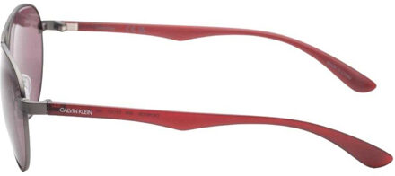 Calvin Klein Matte Pilotenzonnebril Dames/Dames (Roze/Metaalgrijs) - One Size