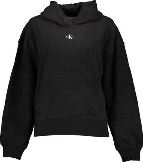 Calvin Klein Micro Monologo Hoodie Dames zwart - S