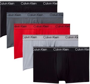 Calvin Klein microfiber low rise trunk 5-pack multi collor