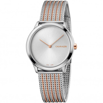 Calvin Klein Minimal horloge  - Zilverkleurig