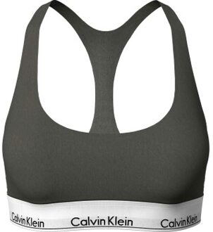 Calvin Klein Modern Cotton Bralette Unlined Groen - Medium,Large,X-Large
