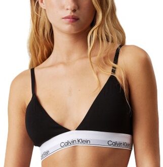 Calvin Klein Modern Cotton Lightly Lined Triangle Zwart,Grijs,Wit,Geel - Medium,Large,X-Large