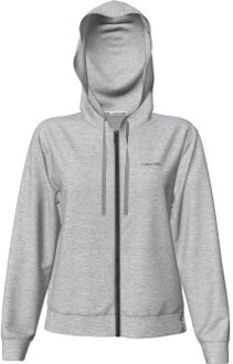 Calvin Klein Modern Cotton LW Full Zip Hoodie Grijs - Small,Medium,Large,X-Large