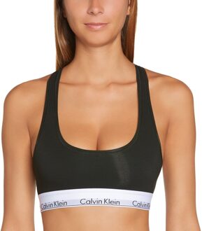 Calvin Klein Modern Cotton Top - Zwart - Maat S