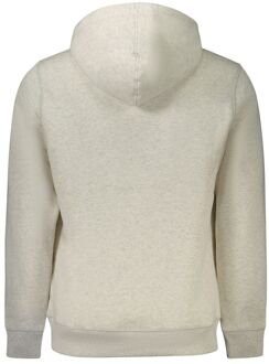 Calvin Klein Monogram Hoodie Casual Style - maat S Lichtgrijs
