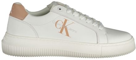 Calvin Klein Monogram Lowtop Sneaker Yw0yw00038 - maat EU 41 Wit