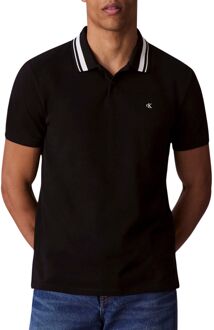 Calvin Klein Monogram Pique Polo Heren - XXL