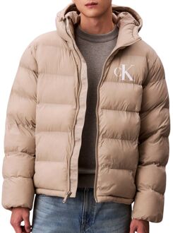 Calvin Klein Monogram Puffer Winterjas Heren - L