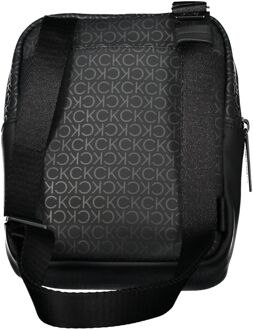 Calvin Klein Monogram Schoudertas Stylish Model Zwart - One Size