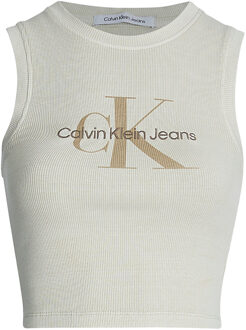 Calvin Klein Monogram top Beige - L