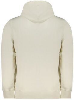 Calvin Klein Monogramgeborduurde Hoodie Casual Stijl Ivoor - 2XL