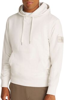 Calvin Klein Monologo Badge Hoodie Heren - S