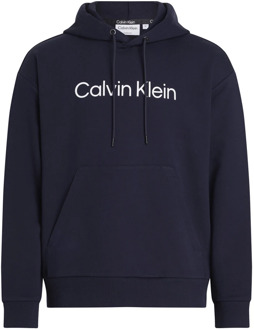 Calvin Klein Nachtelijke Hemel Comfort Hoodie Calvin Klein , Blue , Heren - L