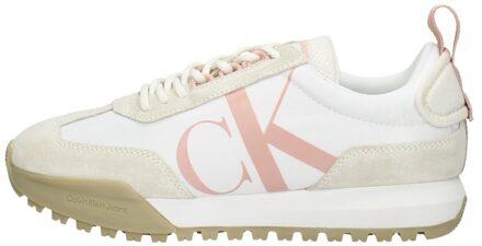Calvin Klein New Retro Runner Laceup Low Wit - 39