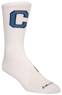 Calvin Klein Omer Jeans Varsity Patch Socks * Actie * Grijs,Wit - Maat 40/46