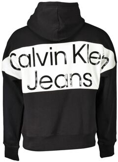 Calvin Klein Ontspannen Pasvorm Hoodie - maat Zwart