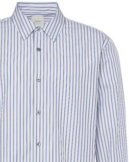 Calvin Klein Overhemd lange mouw lv04ld126g - maat M Blauw