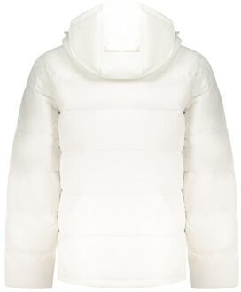 Calvin Klein Oversized Katoenen Blend hoodie met Lange Mouwen - maat L Wit