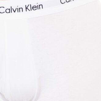 Calvin Klein Pack-3 Boxershorts aus atmungsaktivem Stoff und anatomischer Vorderseite U2664G Herren Wit